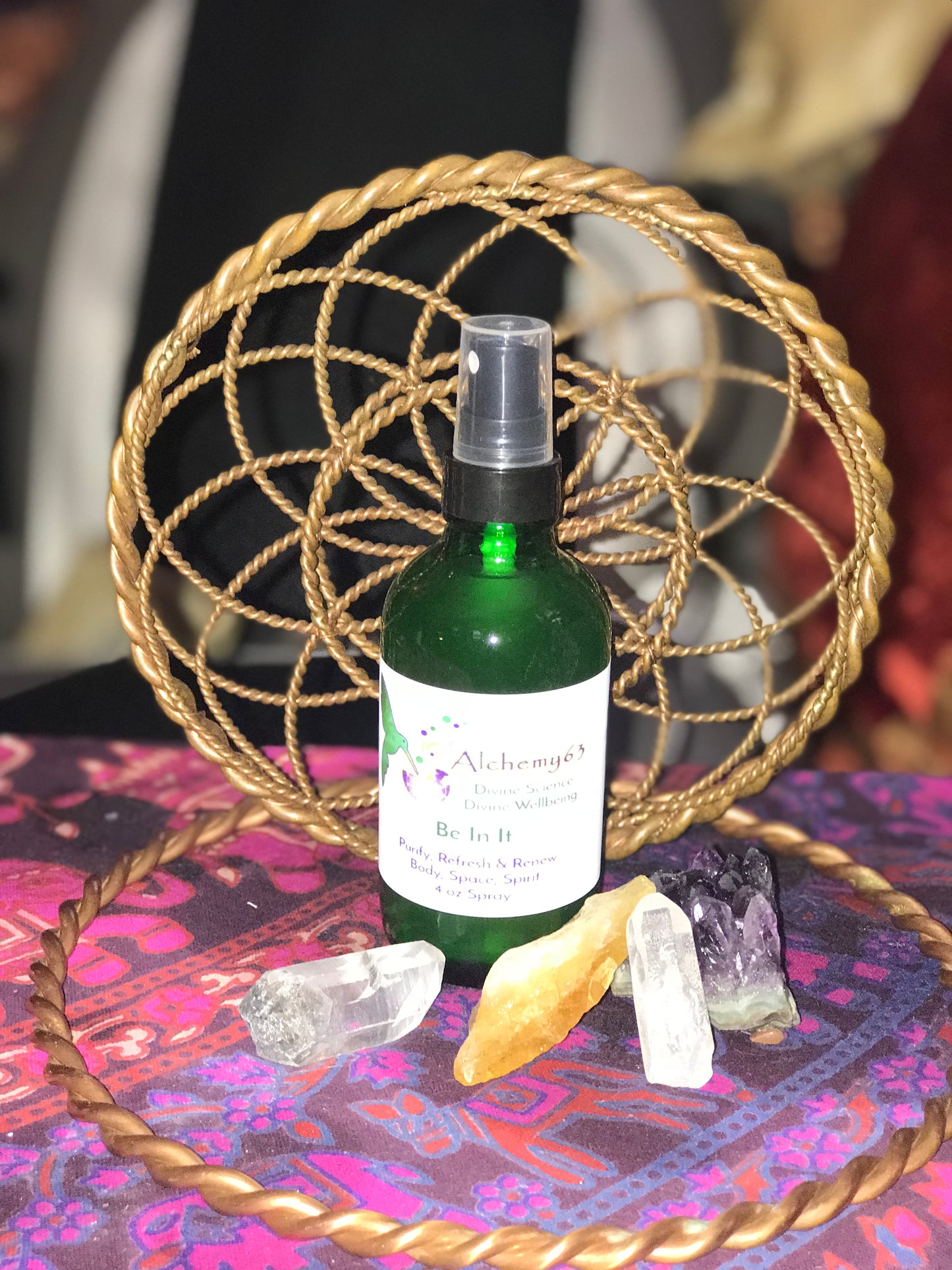 'Be in It' Essential Oil Synergy Elixir Spray 4 oz