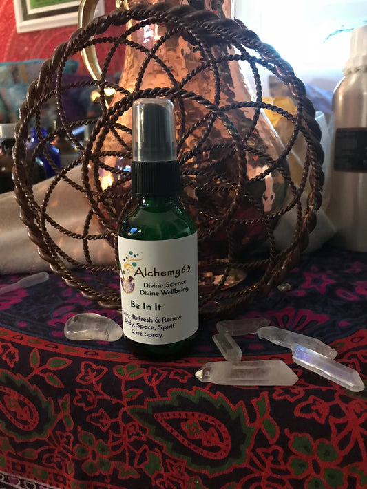 'Be in It' Essential Oil Synergy Elixir Spray 2 oz