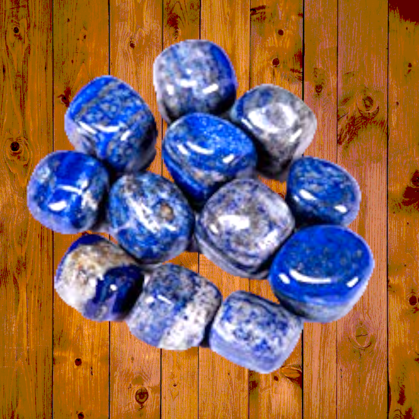 Tumbled Sodalite Per 1 Lb. Lot or 1" Stone